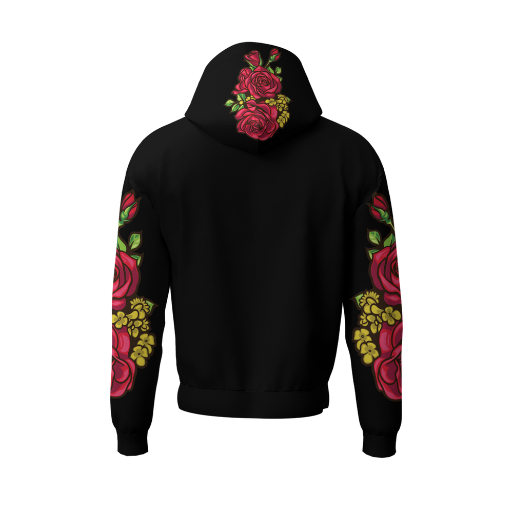 Rose ~ Unisex Pocket Hoodie-Cotton Feel My Store