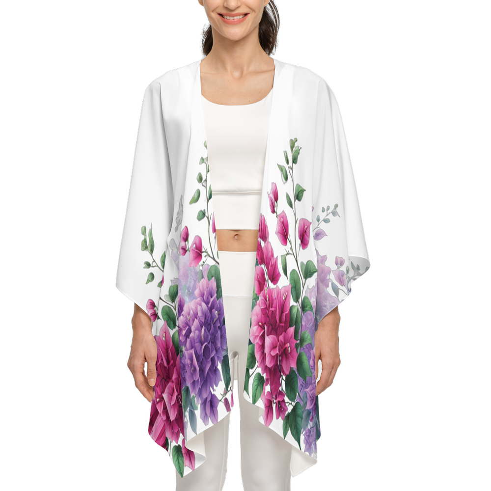 Bougainvillea - Women's Silky-like Wrap-Ultra-Soft and Smooth