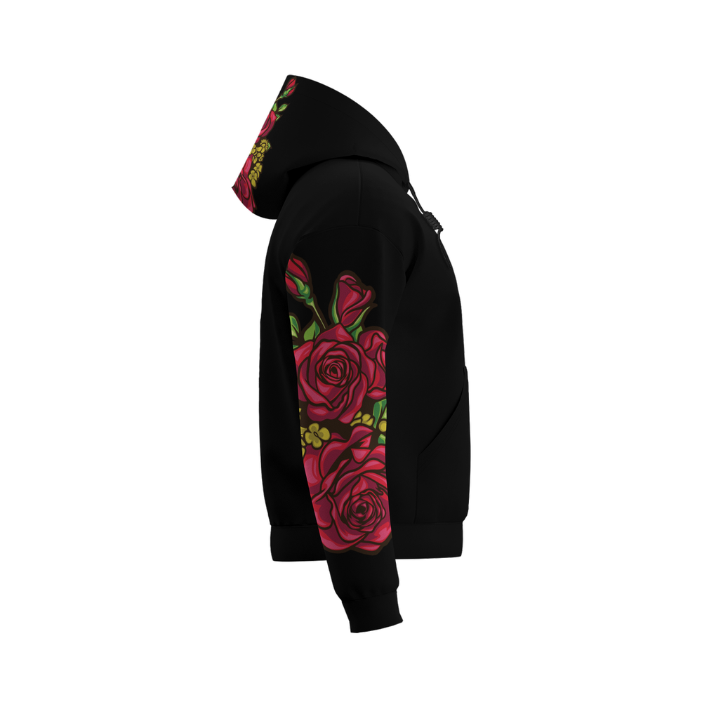 Rose ~ Unisex Pocket Hoodie-Cotton Feel My Store