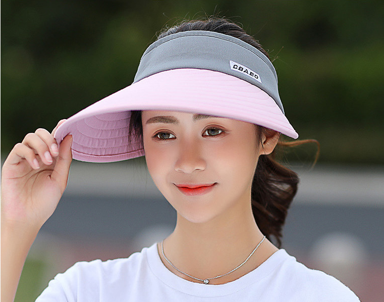 Women Beach Sports Sun Visor Hat Summer Travel Camping Hiking Climbing UV Protection Hat Outdoor Tennis Caps