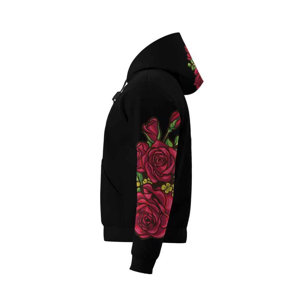 Rose ~ Unisex Pocket Hoodie-Cotton Feel My Store