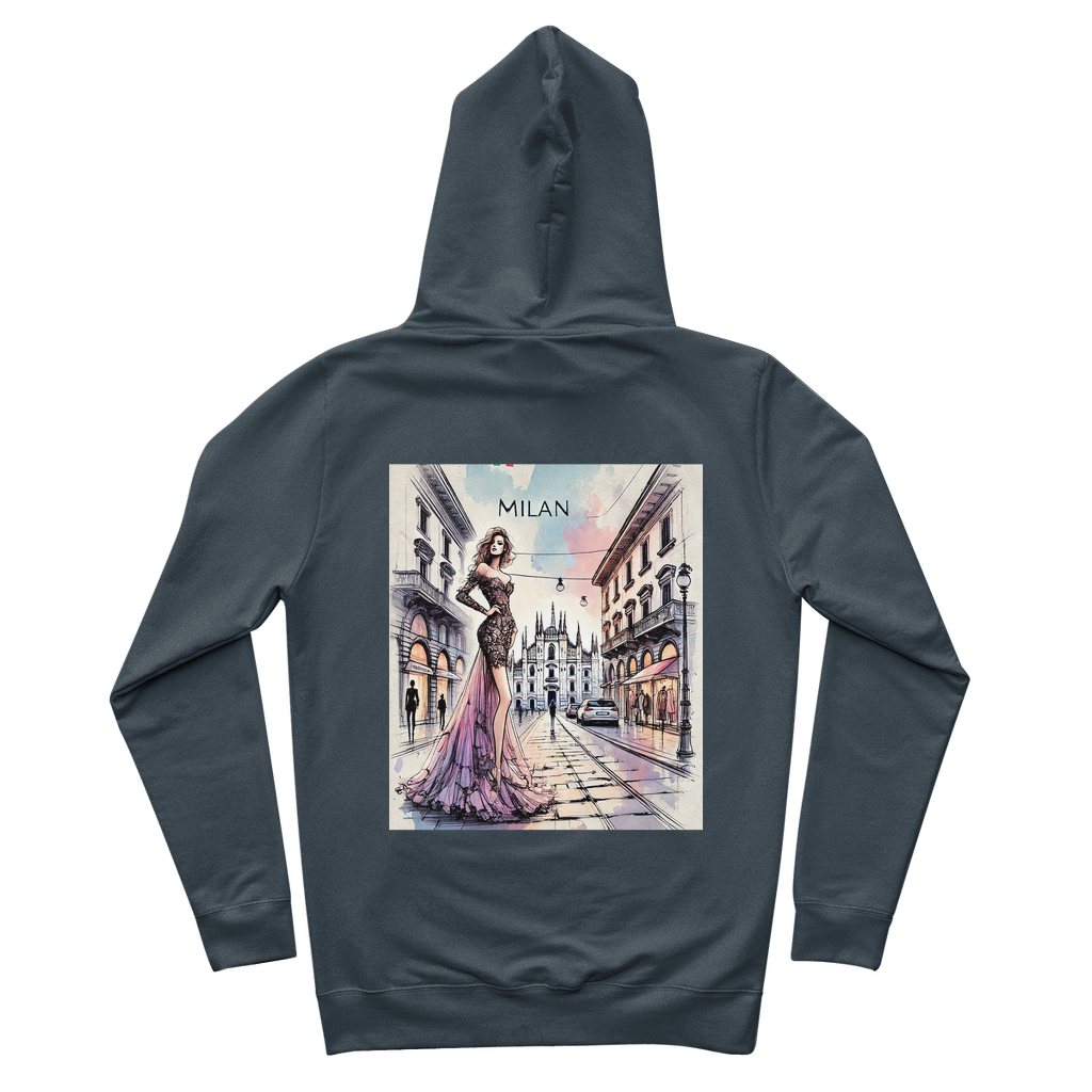 Milan 100% Organic Cotton Hoodie