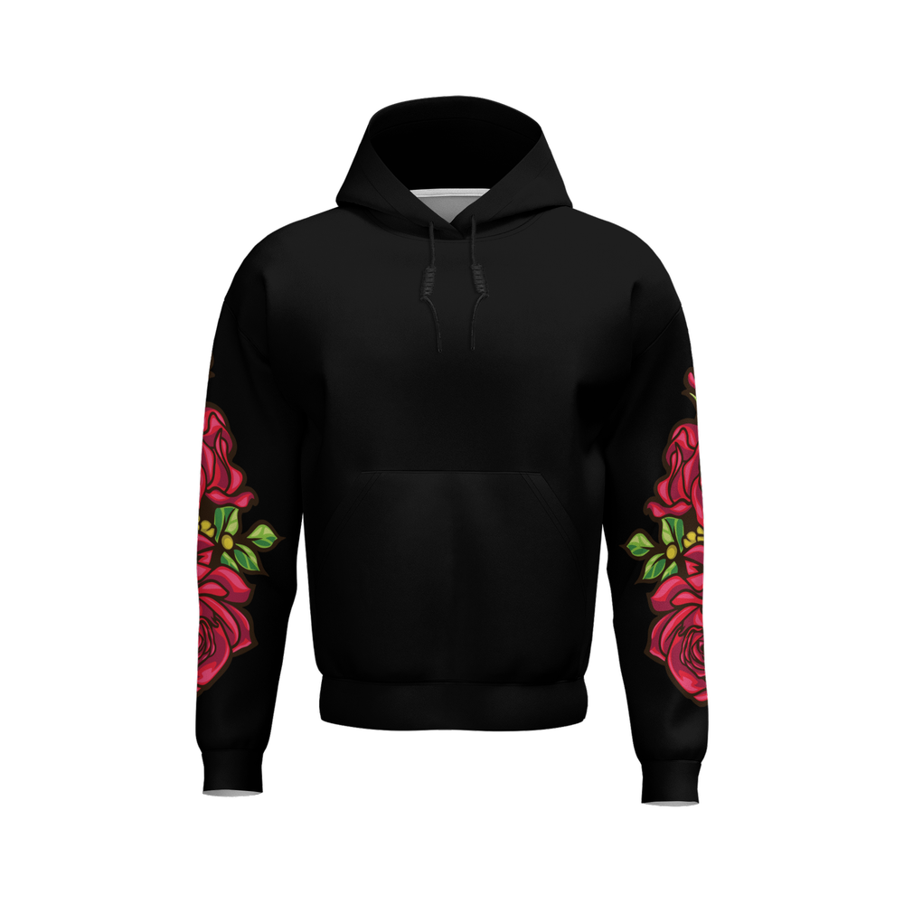 Rose ~ Unisex Pocket Hoodie-Cotton Feel My Store