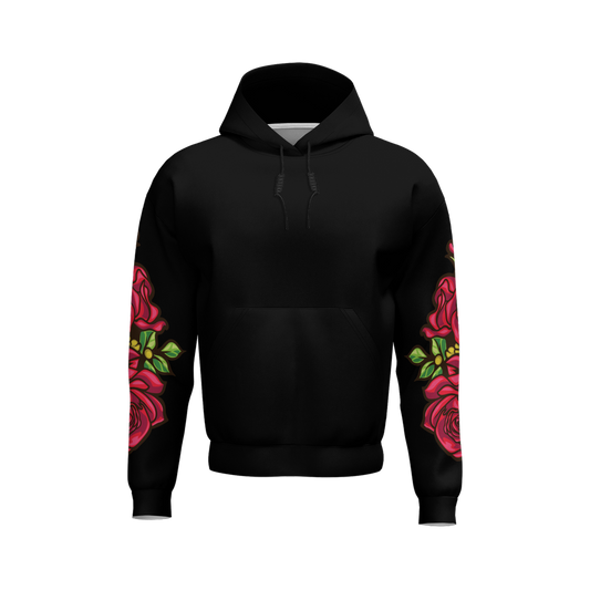 Rose ~ Unisex Pocket Hoodie-Cotton Feel My Store