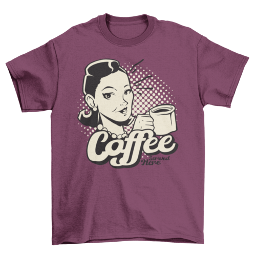 Vintage coffee t-shirt