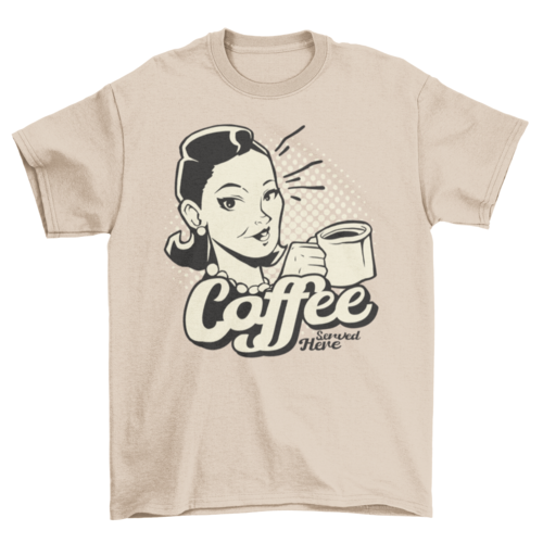 Vintage coffee t-shirt