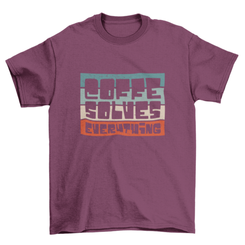 Retro coffee t-shirt