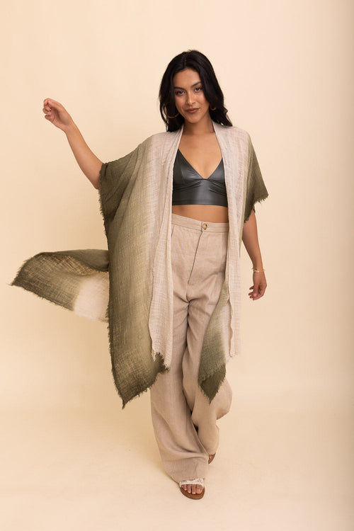 Mystic Hues Cotton Kimono