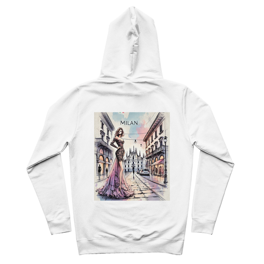 Milan 100% Organic Cotton Hoodie