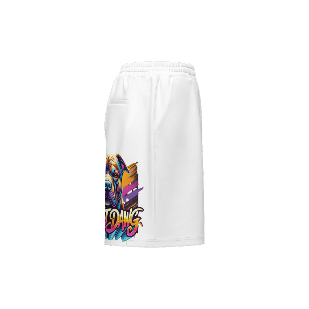 Street Dawg by Lila Rivera ~ Unisex Casual Shorts-Cotton Feel My Store