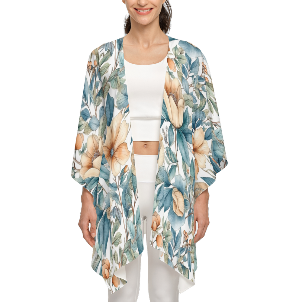 Floral - Women's Silky-like Wrap-Ultra-Soft and Smooth