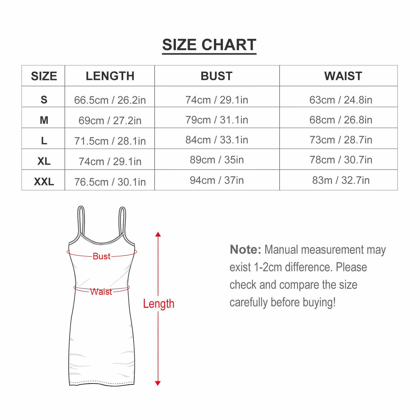 Boho Bay Print - Women Slim Fit Slip Dress NZ007 (All-over Printing)