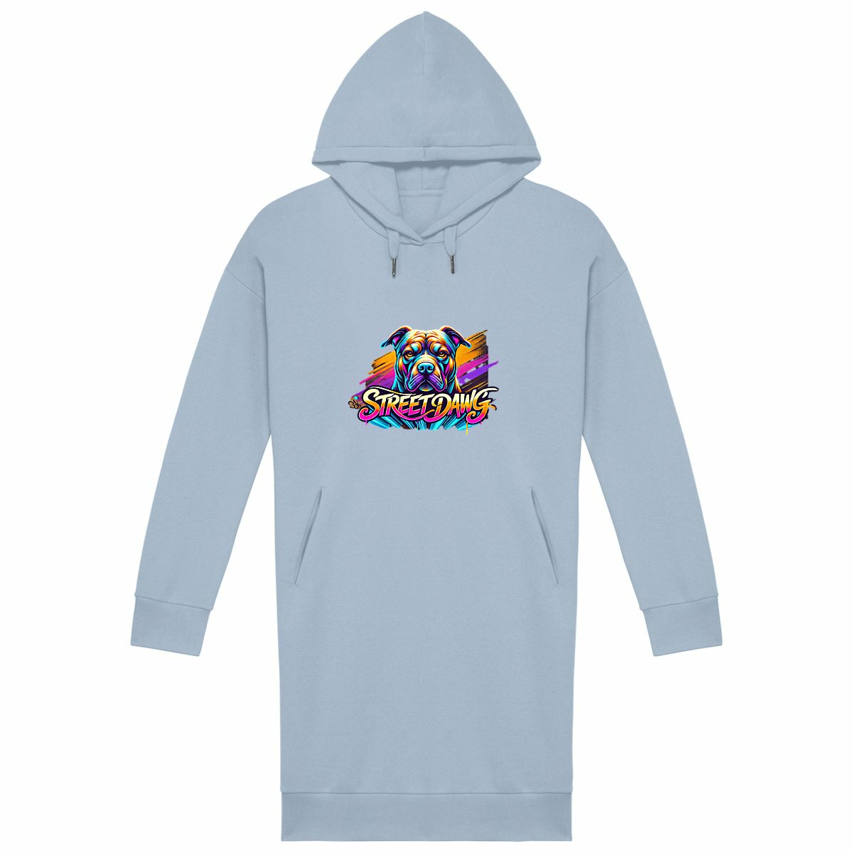 Street dawg Hoodie Dress