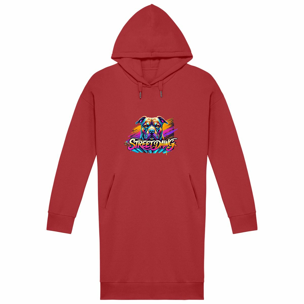 Street dawg Hoodie Dress