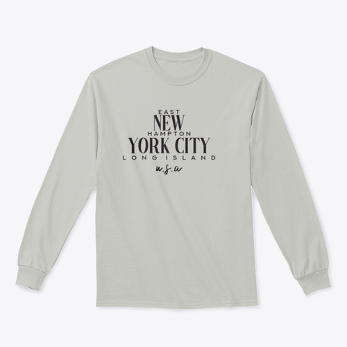 East Hampton New York City Design for Sweatshirt