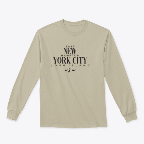 East Hampton New York City Design for Sweatshirt