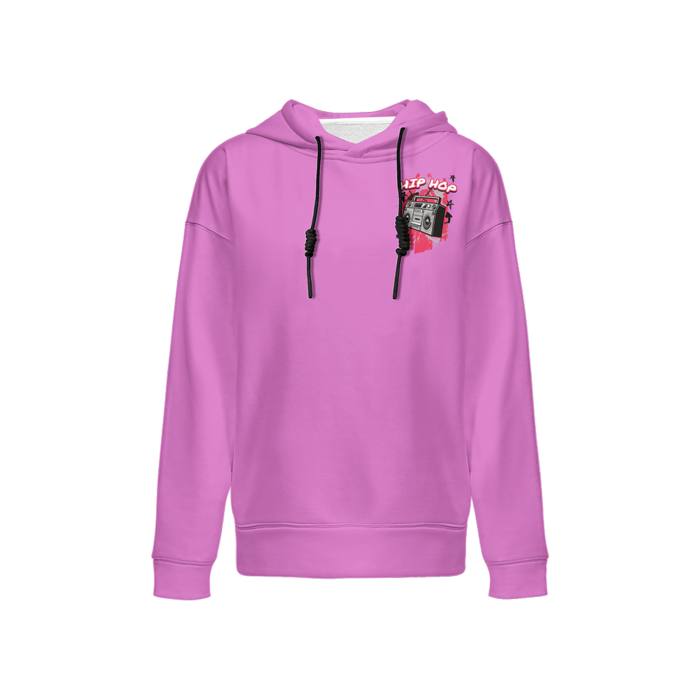 Pink HipHop ~ Women's Relaxed Fit Hoodie-Super Heavy 375g My Store